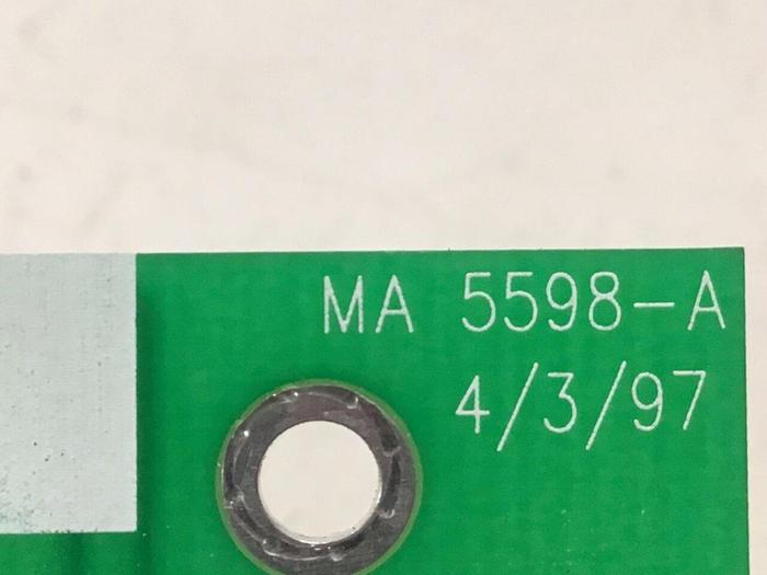 Used FLEX WEIGH Circuit Board MA5598-A #132530
