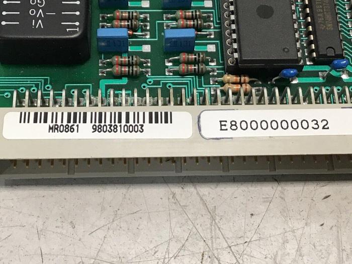 Used MARCHESINI PACKAGING MACHINERY Circuit Board E80.32 E8000000032 Used #136132