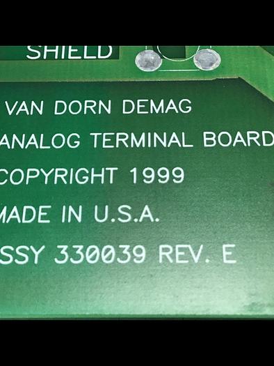 Used VAN DORN Analog Terminal Board PC330-039 Used