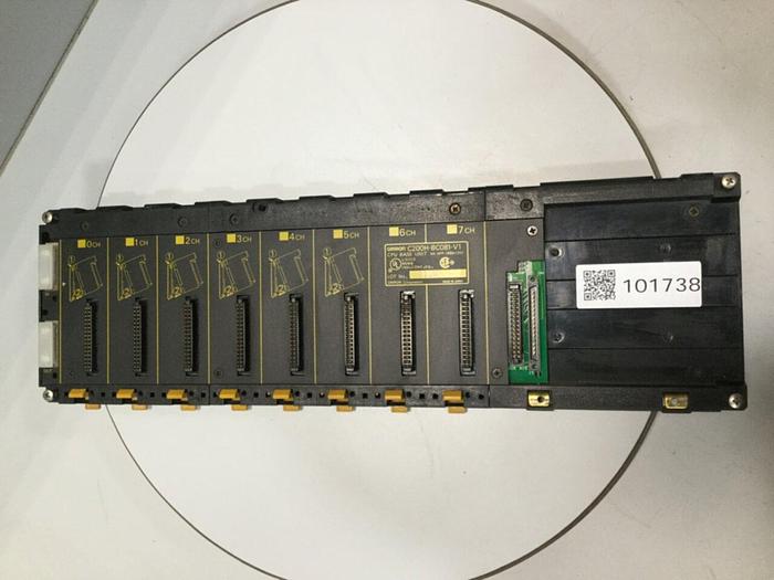 Used OMRON CPU Base Unit C200H-BC081-V1 #101738