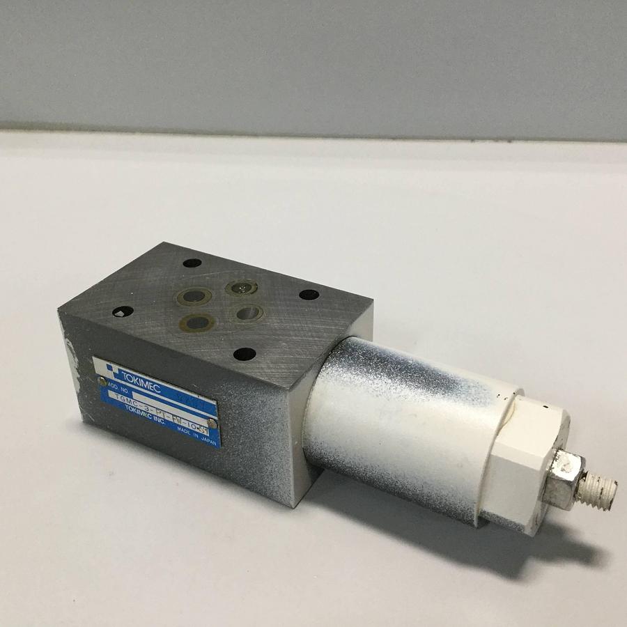 Used TOKIMEC Pressure Relief Valve TGMC-3-PT-FW-10-S1 Used