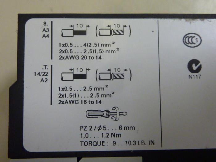 Used SIEMENS Overload Relay 3RB2 016-2SB0 #63635