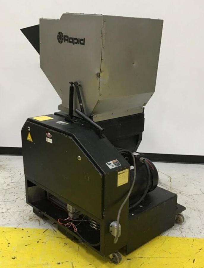 Used RAPID 3 HP Grinder Granulator, F-19, USED 