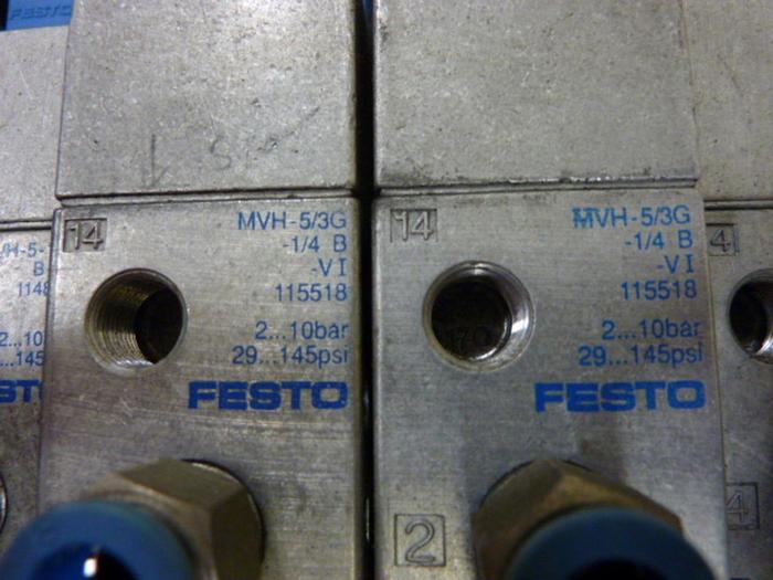 Used FESTO Control Block / Valve Terminal IFB8-02 #52859