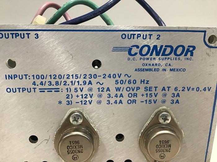 Used CONDOR Power Supply HDCC150W-A+ #104718