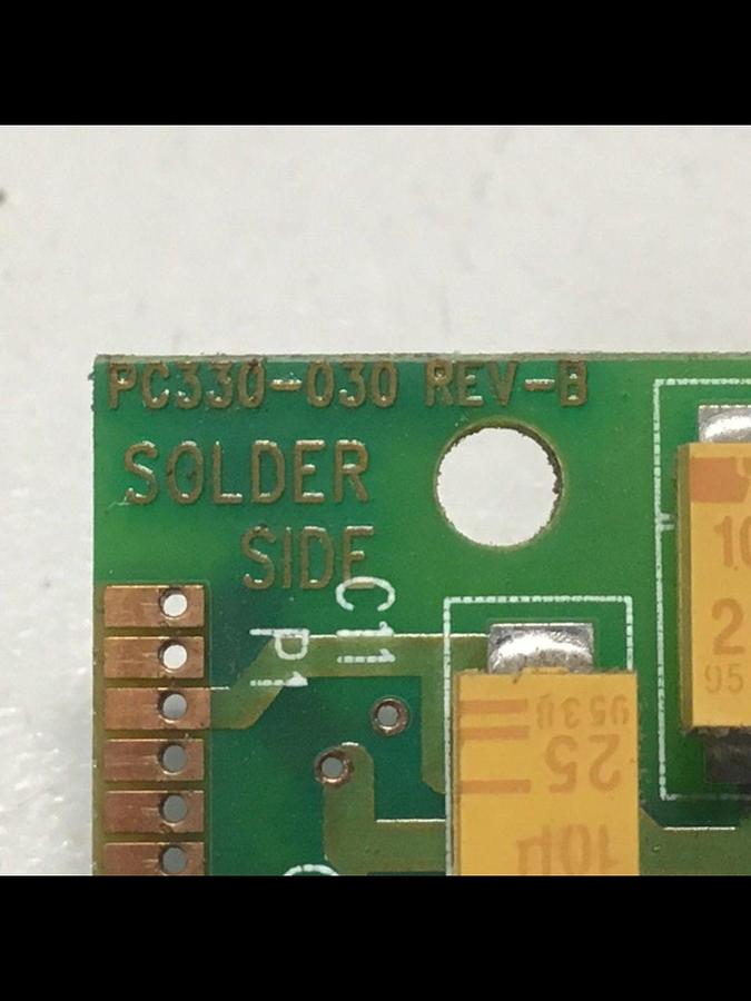 Used VAN DORN Temperature Circuit Board PC330-021 330-021 #113790