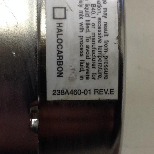 Used ASHCROFT Pressure Gauge 238A460-01 #83850