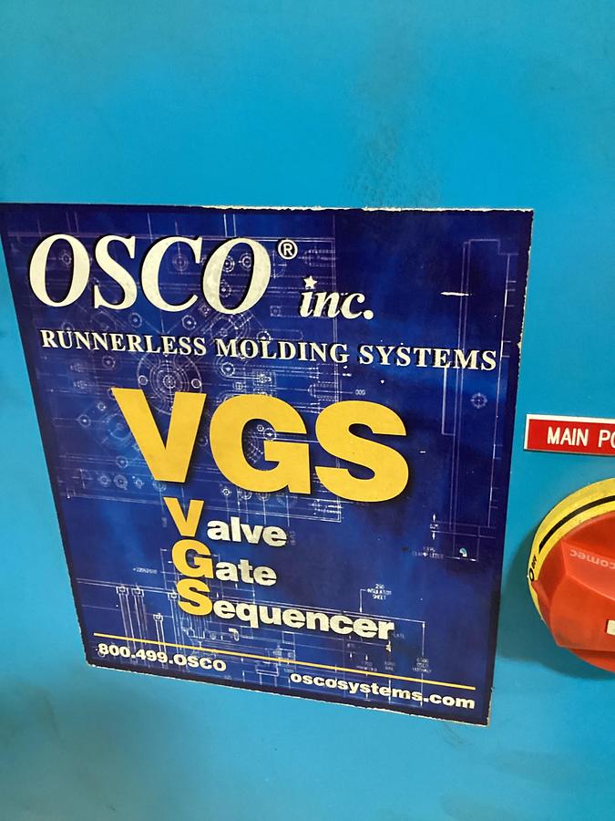 Used OSCO Valve Gate Controller / Not Cleaned Yet