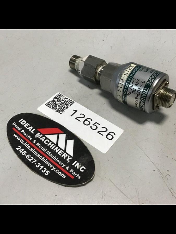 Used NAGANO Pressure Transmitter KH15-PT14-C-200-0.25 Used #126526