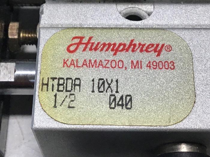 Used HUMPHREY Twin Rod Cylinder HTBDA 10X1 #121071