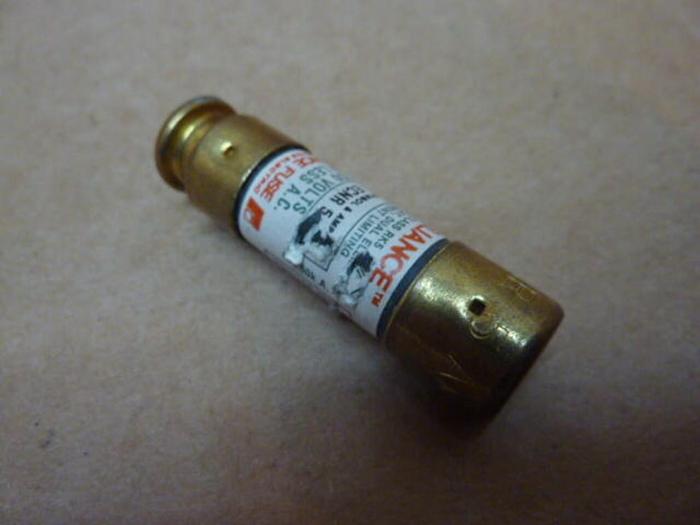 Used RELIANCE ELECTRIC 5 Amp Fuse ECNR-5A #27446