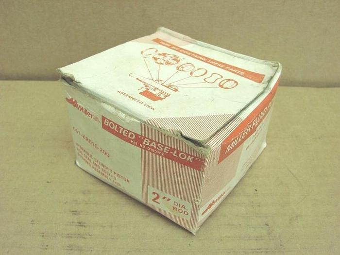 Used MILLER Piston Rod Seal and Bolted Bushing 051-KR015-200 #12566