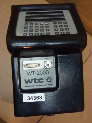Used WELTRONIC Welding Control WT-2000 811046 Used