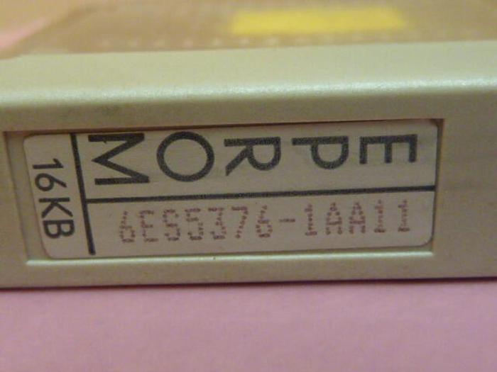 Used SIEMENS Memory Submodule 6ES5 376-1AA11 #48216