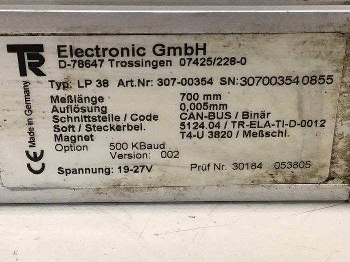 Used T&R ELECTRONIC Linear Encoder LP-38 700MM USED