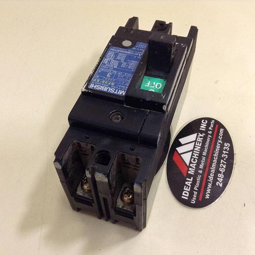 Used MITSUBISHI 3 Amp Circuit Breaker NF30-SP-3 #73060