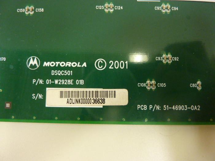 Used ABB Circuit Board DSQC 501 3HAC3617-1 USED