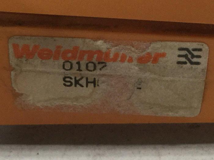 Used WEIDMULLER Card Holder / Rack SKHD32S #101633