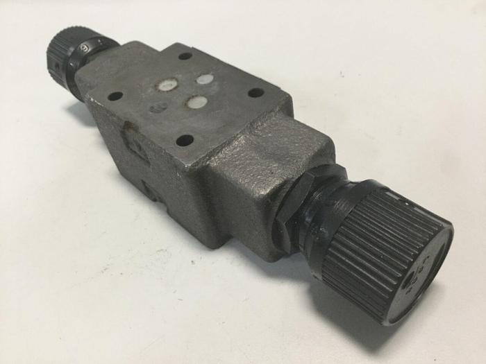 Used YUKEN Throttle & Check Modular Valve MSW-01-X-50 #105276