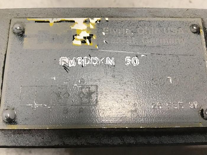 Used PARKER Valve FM3DDKN50 #139809