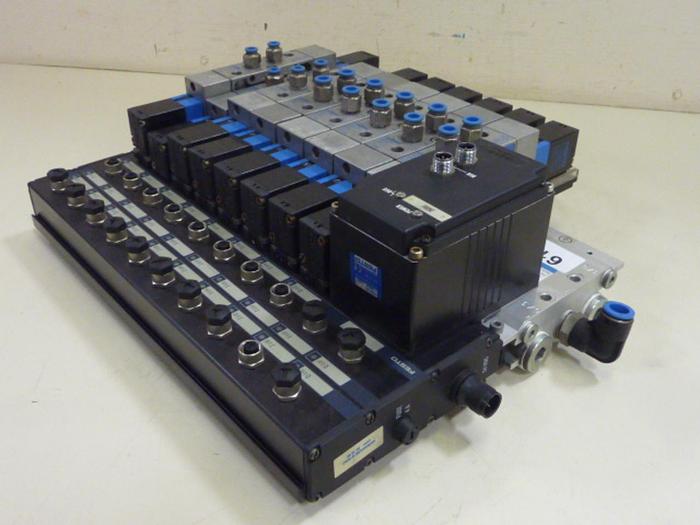 Used FESTO Control Block / Valve Terminal IFB8-02 #61261