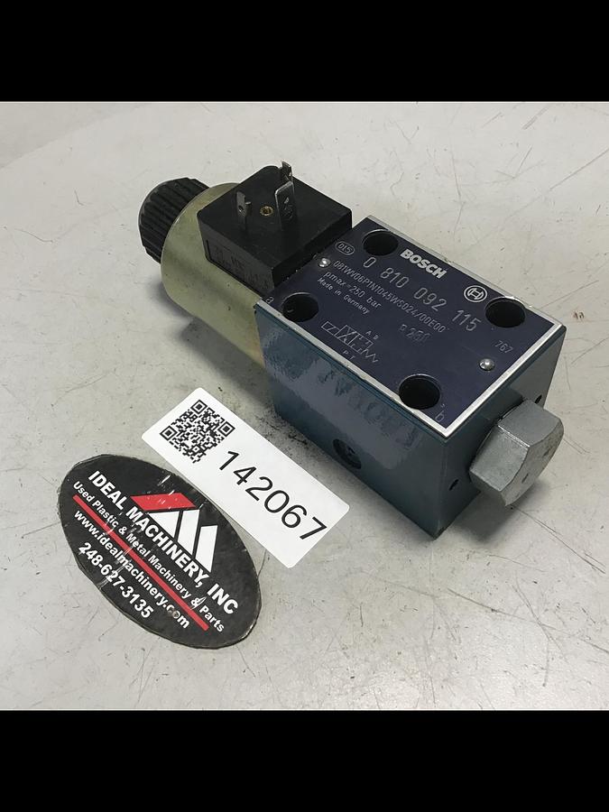 Used BOSCH 0 810 092 115 Valve 081WV06P1N1045WS024 Used #142067
