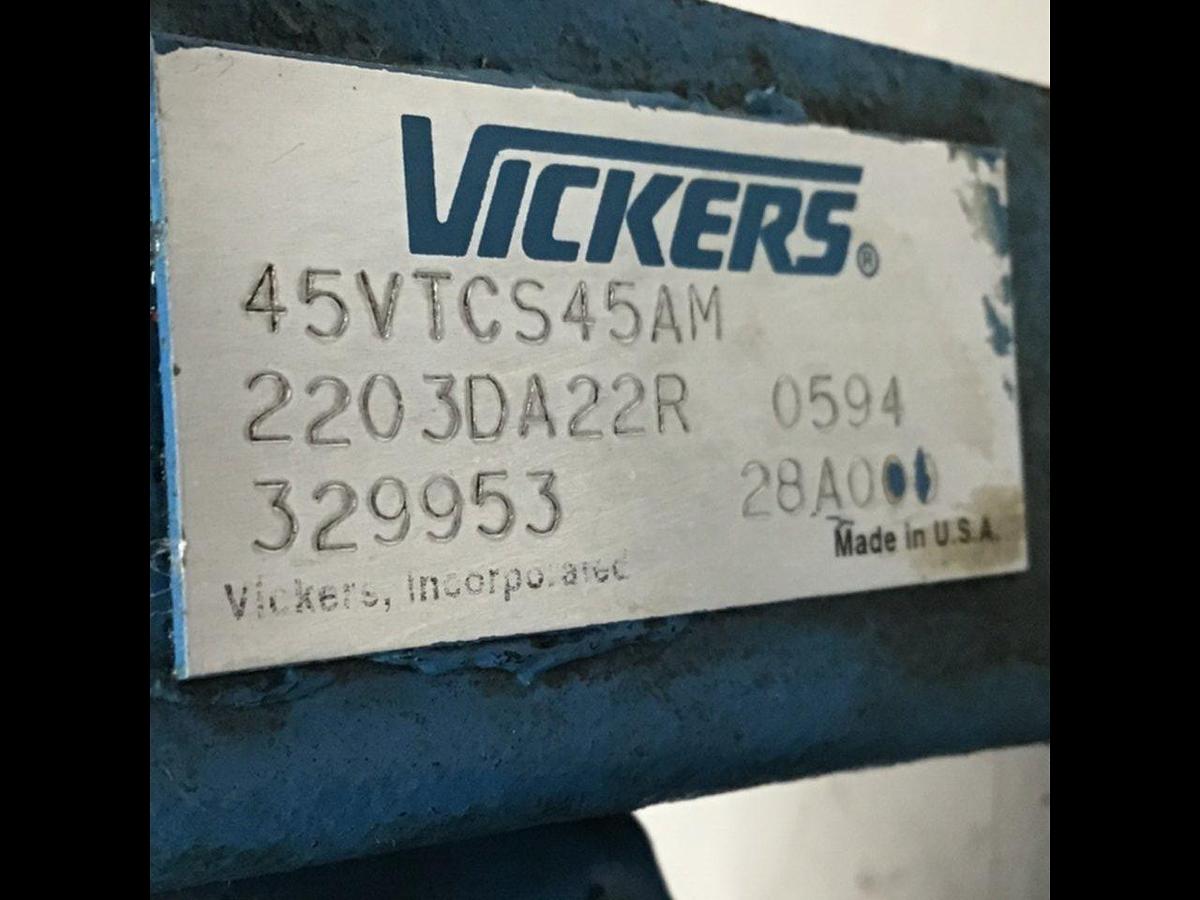 Used VICKERS Pump 45VTCS45AM #117904