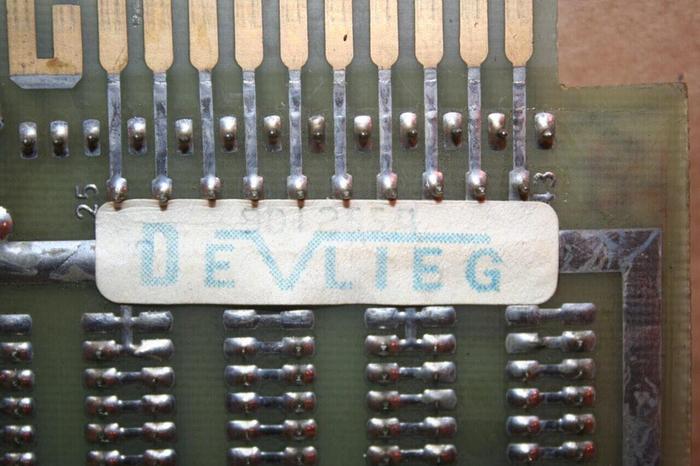 Used DEVLIEG Circuit Board 9D1255A #20707