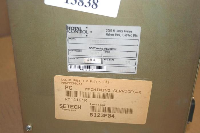 Used TOTAL CONTROL Processor MMS22200CXX Used