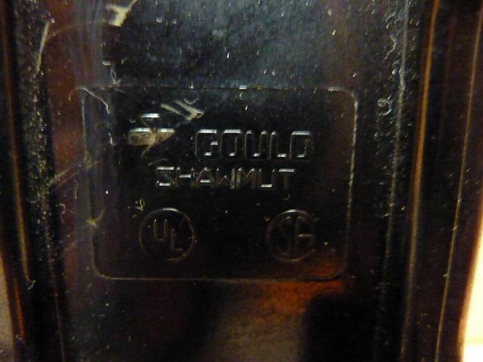 Used GOULD 30 Amp Fuse Holder 60328 #38240