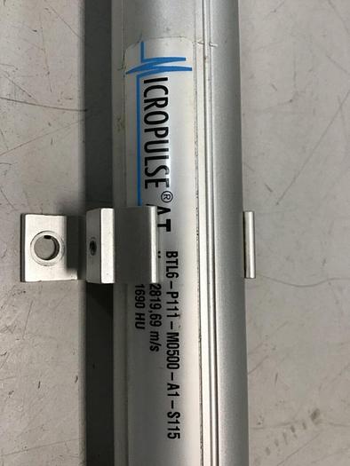 Used BALLUFF Magnetostrictive Position Sensor BTL6-P111-M0500-A1-S115 #138617