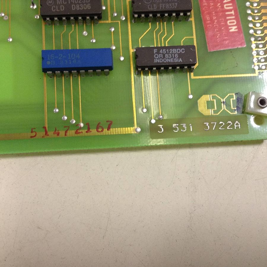 Used CINCINNATI MILACRON Circuit Board 3-531-3722A USED