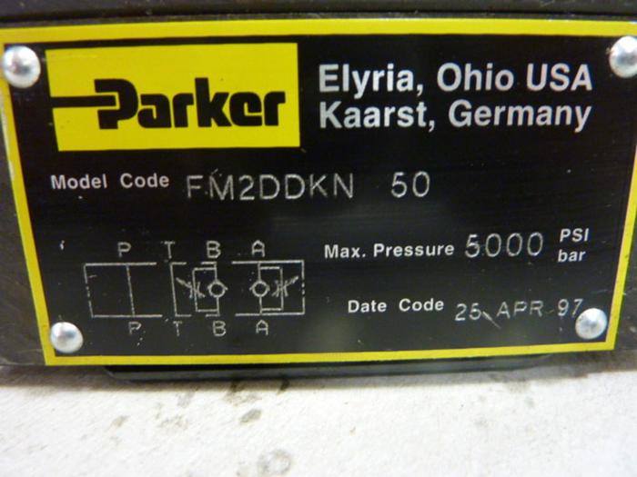 Used PARKER Valve D1VW1CNYCF56 #44589