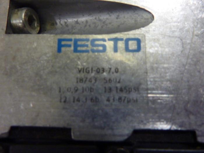 Used FESTO Control Block / Valve Terminal IFB13-03 Used