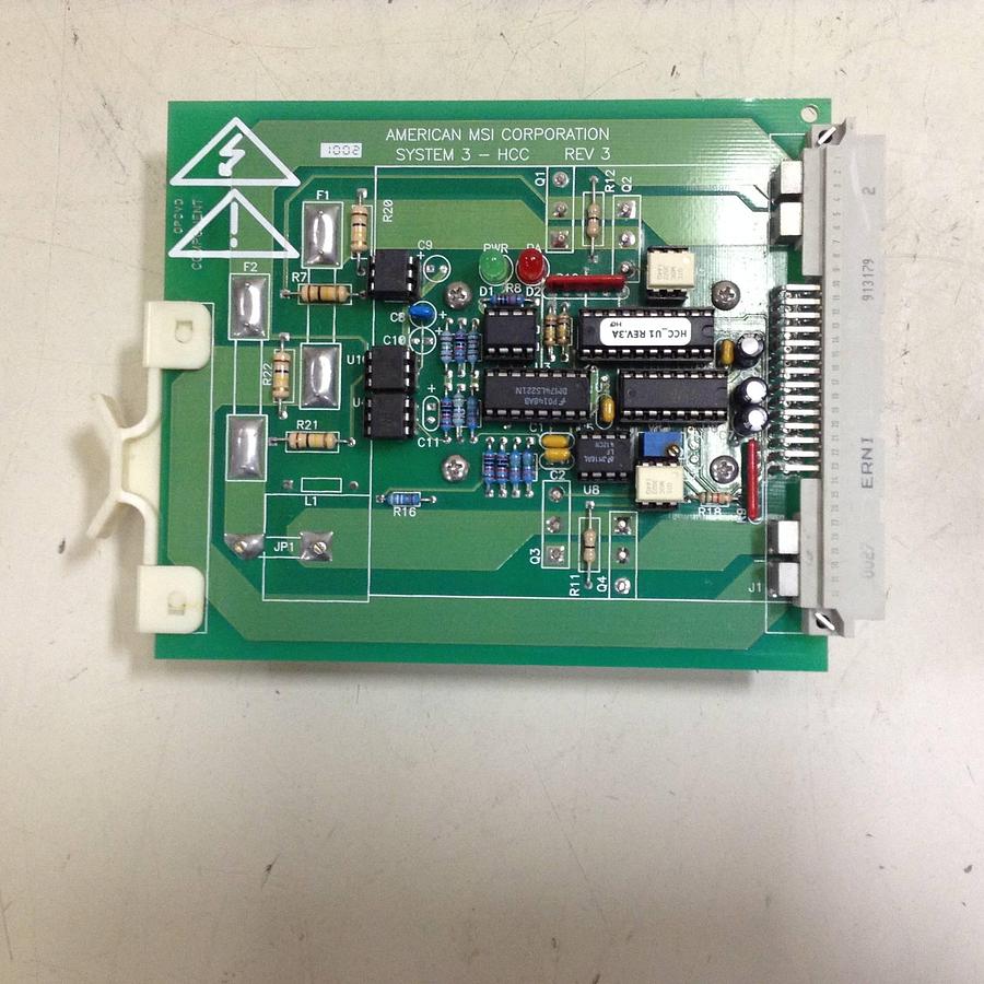 Used AMERICAN MSI Control Board C3201.010.045 Used