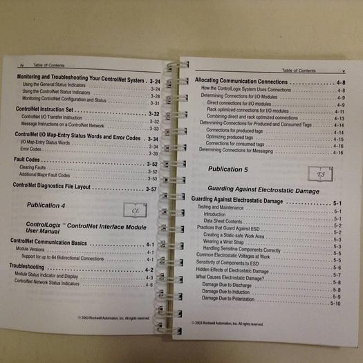 Used ROCKWELL Documentation Reference Guide ABT-N200-DRG70 #70759