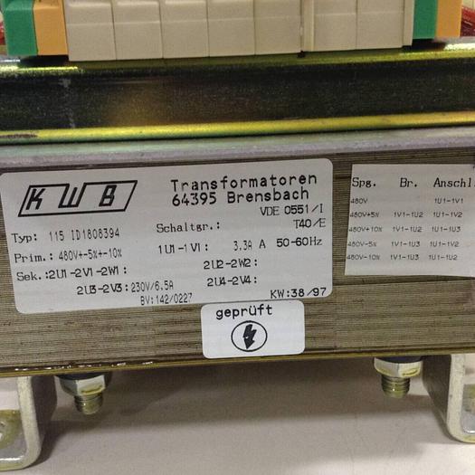 Used KWB Transformer 1808394 #86015
