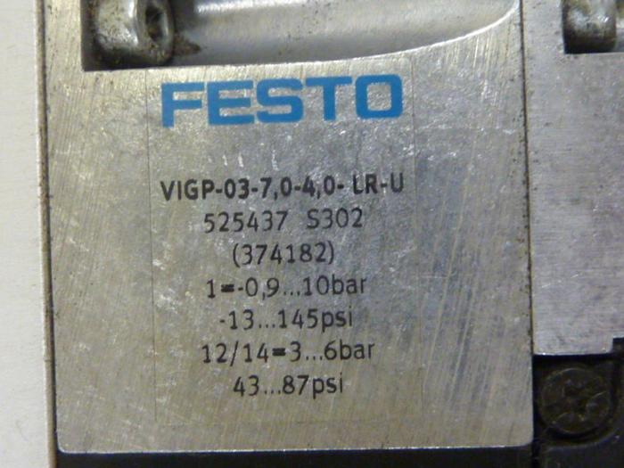 Used FESTO Control Block / Valve Terminal IFB13-03 Used