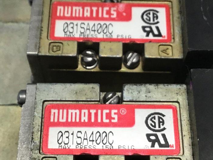 Used NUMATICS Valve 031SA400C Used