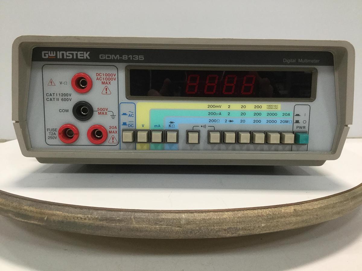 Used GW INSTEK Digital Multimeter GDM-8135 Used