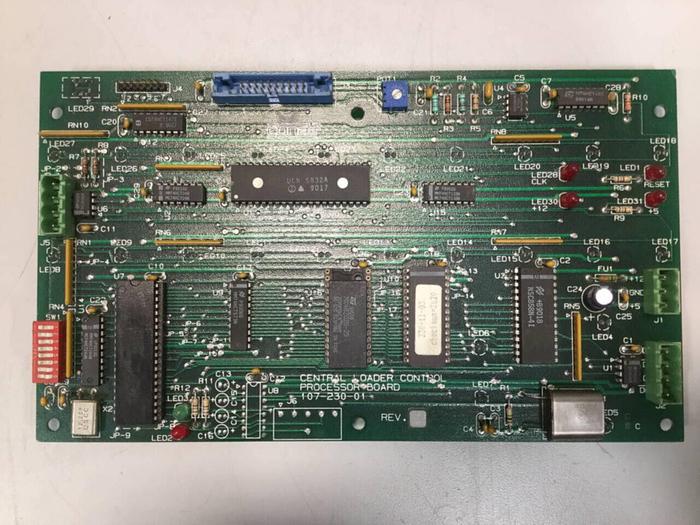Used CONAIR Central Loader Control Processor Board 107-230-01 Used