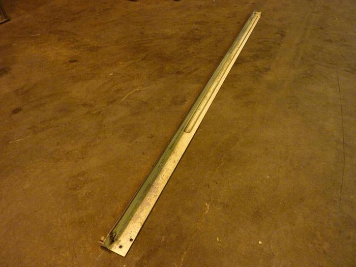 Used VAN DORN Clamp Access Door Rail Front for Injection Mold Machine USED