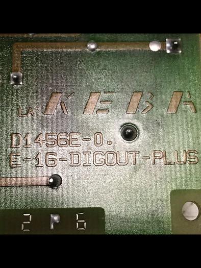 Used KEBA Engel Output Board E-16-DIGOUT-PLUS D1456E-0 Used