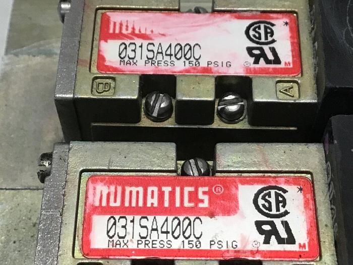 Used NUMATICS Valve 031SA400C USED