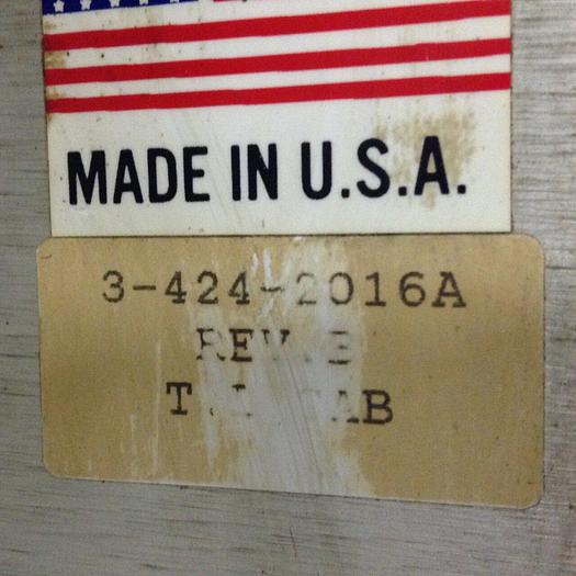 Used CINCINNATI MILACRON Power Supply Rack 16 Slot 3-700-0190A Used