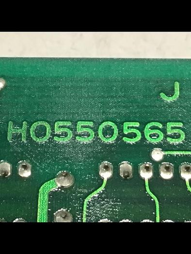 Used SHIBAURA Circuit Board H0550555 #139465