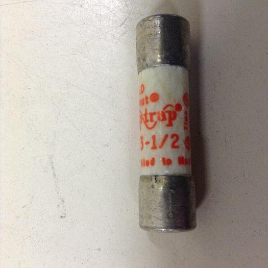 Used GOULD / SHAWMUT 3 ½ Amp Fuse ATQ3-1/2 #74660