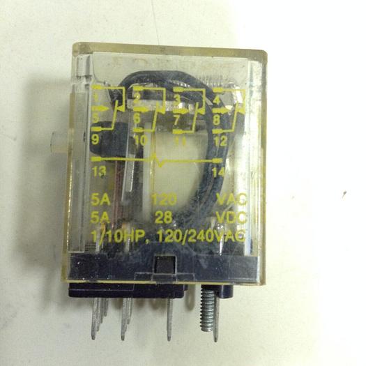 Used SQUARE D Relay 8501-RSD14M1V53 #76387
