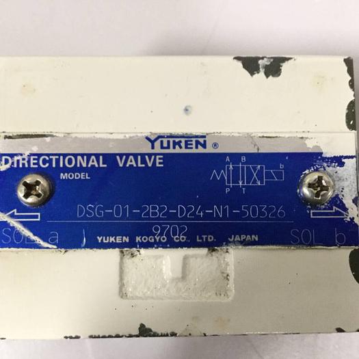 Used YUKEN Valve DSG-01-2B2-D24-N1-50326 #91336
