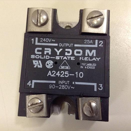 Used CRYDOM Solid State Relay A2425-10 #84453